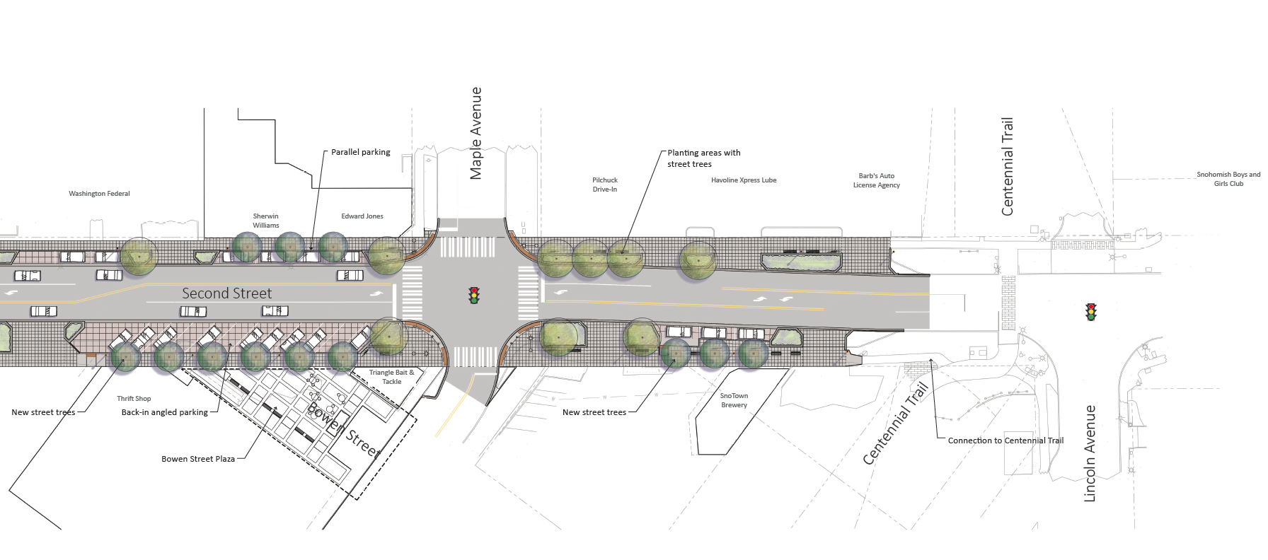 Centennial Trail to WaFed