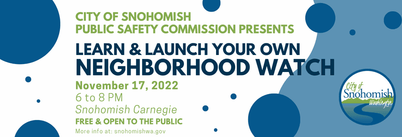 image: Learn and launch your own Neighborhood Watch