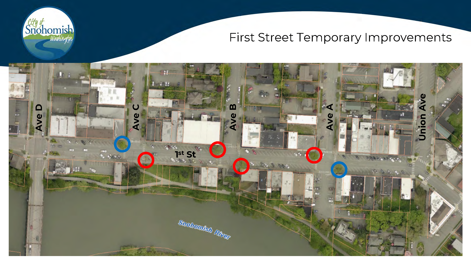 1st Street Planter Locations