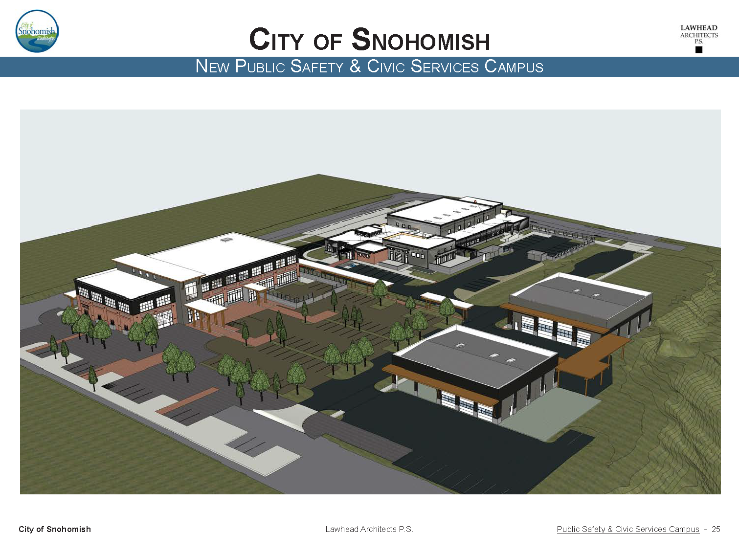 An image of the Civic Campus design updated April 2025