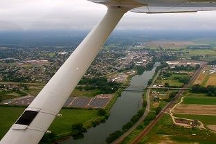Snohomish River Ave. D bridge east
